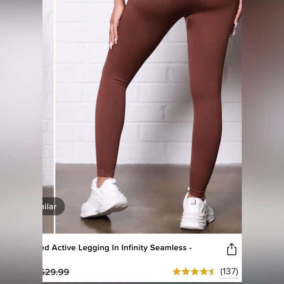 Fashion Nova sport leggings - Picture 4 of 8